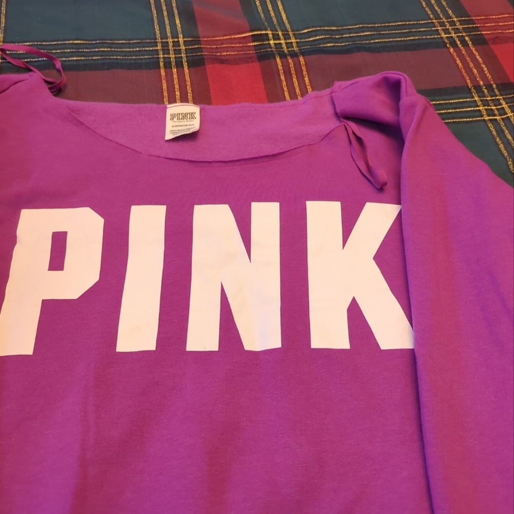 PINK Victoria's Secret Purple Sweatshirt